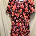 Lularoe Dresses | Lularoe Zip Up Dress Blue/Pink Floral Dress | Color: Blue/Pink | Size: 2x