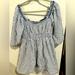 American Eagle Outfitters Dresses | American Eagle Dress Blue And White Stripe Short Xl | Color: Blue/White | Size: Xl