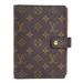 Louis Vuitton Other | Louis Vuitton Notebook Cover Monogram Agenda Mm Canvas Brown Gold Unisex R20105 | Color: Brown | Size: Os