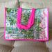 Lilly Pulitzer Bags | Lilly Pulitzer Shopping Bag. New, Never Used Since Clothing Purchase 14.5x10.5x7 | Color: Green/Pink | Size: Os