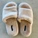 American Eagle Outfitters Shoes | American Eagle Outfitters Pink Fluffy Slippers Slides | Color: Pink | Size: 9-10