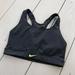 Nike Intimates & Sleepwear | Black Nike Sports Bra | Color: Black/Yellow | Size: Xs