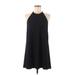 Trafaluc by Zara Casual Dress - A-Line: Black Solid Dresses - Women's Size Medium