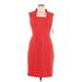 Marc New York Andrew Marc Casual Dress - Sheath: Red Solid Dresses - New - Women's Size 10