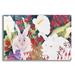 August Grove® Bunnies w/ Callas On Plastic/Acrylic Print Plastic/Acrylic | 16 H x 24 W x 0.2 D in | Wayfair E779B095BF364C159031595A4DF99C84