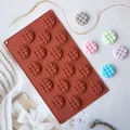 Moule à gaufres en silicone pour la cuisson de gâteaux au chocolat outils de décoration de gâteaux