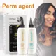 Cold Perm Curl Curly Perm Cream Solution liquide pour cheveux ondulés en continu Degré vers cheveux