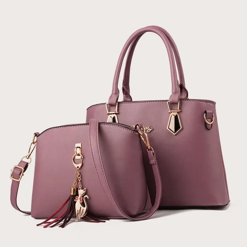2 pièce/ensemble femmes mode fourre-tout décontractés, sacs à main de luxe, sacs à bandoulière de créateur, sac Composite à bandoulière Bolsos