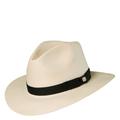 Scala Pro Series Men's Toyo Grosgrain Ribbon Safari Hat Natural Size L/XL