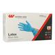 100 `WORK-INN` Handschuhe, Latex puderfrei blau `Blue Grip` Größe L