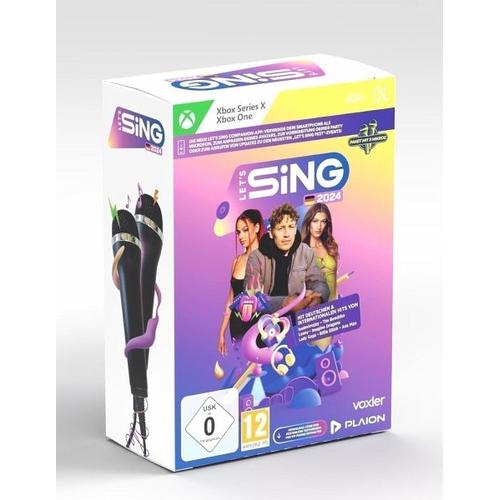 Let’s Sing 2024 German Version [+ 2 Mics] (Xbox One/Xbox Series X) – PLAION GmbH