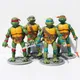 4 stücke Teenager Mutant Ninja Schildkröte tmnt Action figur Spielzeug Anime Figura PVC Sammlung