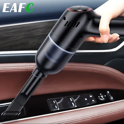 Kabelloser Auto-Staubsauger, 8000 Pa, kabelloser Handstaubsauger für Zuhause und Auto, Dual-Use-Mini-Staubsauger mit eingebauter Batterie Image