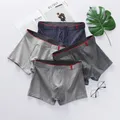 Intimo da uomo moda uomo boxer Sexy Oft intimo traspirante mutandine Comfort maschile L-4XL mutande