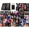 55Pcs/ Kpop Set per Album in bianco e nero BORN Pink photowcards JISOO JENNIE LISA ROSE Set di carte