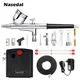 Nasedal NT-19 Dual-Action-Airbrush-Kompressor-Kit 0 3mm Airbrush-Spritzpistole für Nagel Airbrush