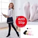 Kinder Mädchen tanzen Strumpfhosen Ballett Tanz socken rosa Anti-Rutsch-Leggings Gymnastik