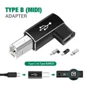 USB Typ C zu USB B Adapter Buchse zu Stecker für Scanner Drucker Daten übertragung Midi Konverter