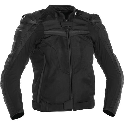 Richa Terminator Motorrad Leder- / Textiljacke, schwarz, Größe S