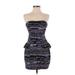 O'Neill Casual Dress - Mini Strapless Sleeveless: Black Dresses - Women's Size 3