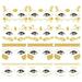 12 Sheets Face Tattoo Sticker Temporary Tattoo Face Jewels for Women Girls Make Up Dancer Costume Parties Style 4