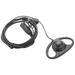 Trjgtas 2 Pin Advanced D Shape Clip-Ear Ptt Headset Earpiece Mic 2 Way Radios GP88S GP300 GP68 GP2000 GP88 GP3188 CP040 CP1200 A8 A6 A10 A12