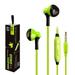 2 in 1 pack. Kin Headsets 3.5 aux. Wired Earbuds Headphones with Microphone Stereo Bass.