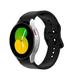 Stiwee Mens Watches Clearance Sale Prime Silicone Strap for Galaxy Watch 5 44mm 40mm Galaxy Watch 5 Pro 45mm Sport Bracelet Smart Watch/Black