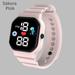 Stiwee Kids Smart Watches Girls Children s Sports Watch Display Week Suitable for Outdoor Electronic Watch for Students/Pink