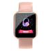 Surpdew Y68 Smart Watch Men S And Women S Children S Sports And Fitness Smart Bracelet Pink Free Size