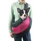 Hoopzi - Pet Dog Sling Carrier, Hands Free Side Pet Sling Carrier, Portable Lightweight Breathable Mesh Outdoor Travel Chest Carrier Bag for Pet