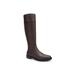 Women's Taba Tall Calf Boot by Aerosoles in Java Pewter Leather (Size 6 1/2 M)