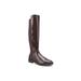 Women's Trapani Tall Calf Boot by Aerosoles in Java Patent Pewter (Size 8 1/2 M)