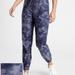 Athleta Pants & Jumpsuits | Athleta Farallon Printed Jogger Women Size 6 Purple Camouflage Pockets | Color: Black/Purple | Size: 6