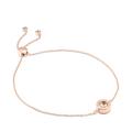 Coach Jewelry | Coach Rose Gold Open Circle Slider Bracelet Brand New! | Color: Gold | Size: Os