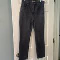 Madewell Jeans | Madewell Washed Black Perfect Vintage Crop Jean Size 27 | Color: Black | Size: 27