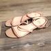 J. Crew Shoes | J Crew Nude Sandals Size 8 | Color: Cream/Tan | Size: 8