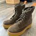 Urban Outfitters Shoes | Like New Green Suede Uo Boots | Color: Green | Size: 9