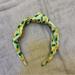 J. Crew Accessories | J.Crew Knot Headband | Color: Green/Yellow | Size: Os
