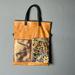 Anthropologie Bags | Kassiopea Patchwork Tote Bag No Shoulder Strap | Color: Tan | Size: Os