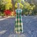 Anthropologie Dresses | Anthropologie Maeve Greta Green Check Gingham Midi Dress (Size 2 - Usa) | Color: Green/White | Size: 2