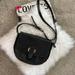 Michael Kors Bags | Michael Kors Romy Medium Leather Messenger Bag~Black | Color: Black/Gold | Size: Os