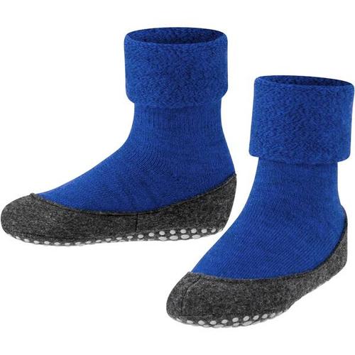 FALKE Cosyshoe Kinder Hausschuhe, Größe 31-32 in Blau