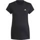 adidas Damen Designed to Move Colorblock Sport T-Shirt – Umstandsmode, Größe S in Schwarz