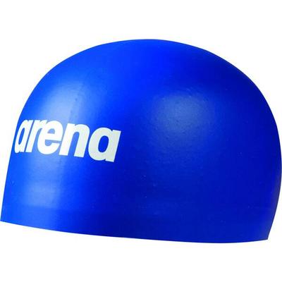 arena Unisex Wettkampf Badekappe 3D Soft, Größe XL in Blau