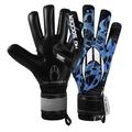 HO Soccer FIRST SUPERLIGHT Junior Goalkeeper Gloves Size 4 Black/Blue