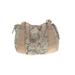 Donald J Pliner Shoulder Bag: Gray Floral Motif Bags