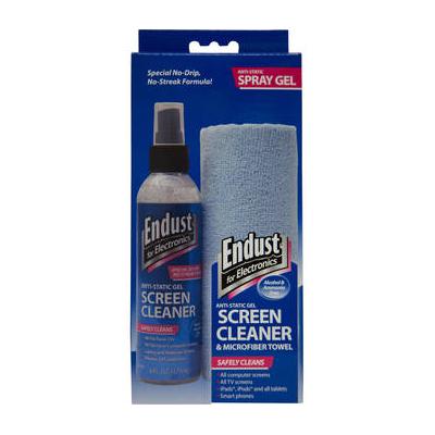 Endust 6 oz. Anti-Static Gel LCD & Plasma Screen Cleaner with Microfiber Towel 12275