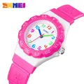 SKMEI-Montre de sport étanche pour enfants bracelet en PU montre à quartz pour garçons et filles