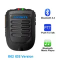 Microfono Bluetooth B02 Microfono wireless portatile per radio IP Newwork 3G 4G con telefono cellulare REALPTT ZELLO IOS